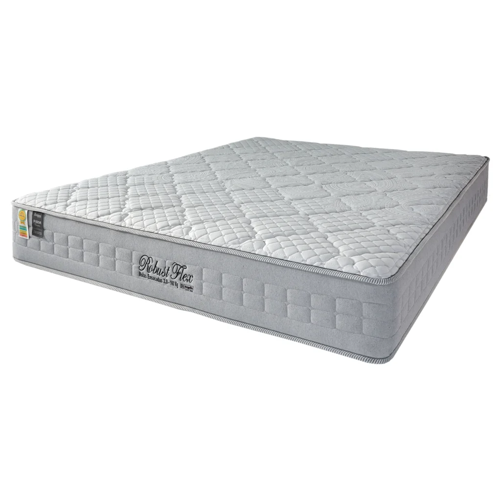 Colchão Queen Robust Flex Molas Ensacadas 158x198x27 Anjos Colchões